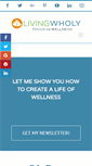 Mobile Screenshot of livingwholy.com